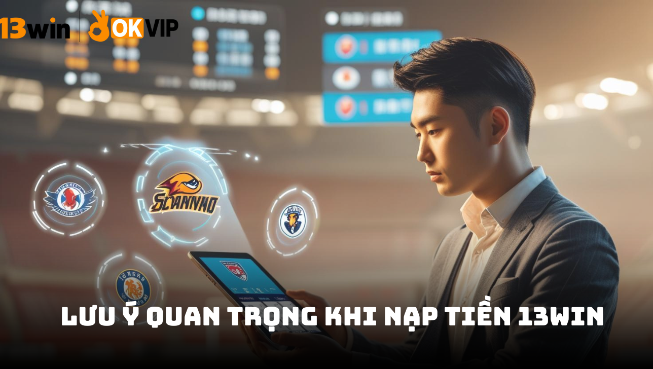 Hướng dẫn nạp tiền 13win nhanh chóng và dễ dàng cho newbie 3 Những lưu ý quan trọng khi giao dịch tại đây