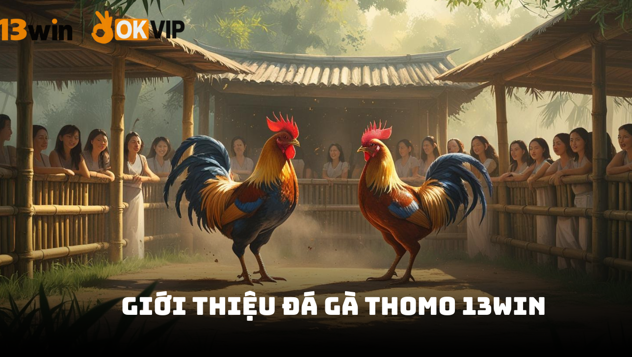 Đá gà Thomo 13Win - Trải nghiệm cá cược kịch tính, thưởng lớn 2026 1 Giới thiệu đá gà Thomo 13Win