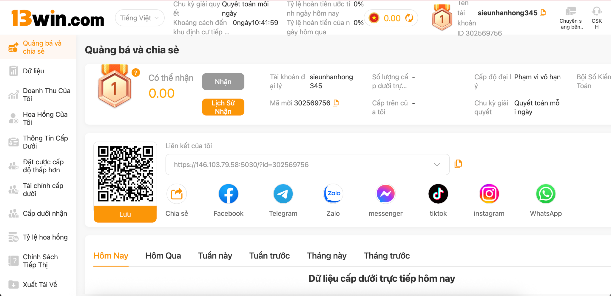 Hướng dẫn đăng ký đại lý 13WIN để nhận hoa hồng hấp dẫn 1 Tổng quan về chính sách đại lý 13Win