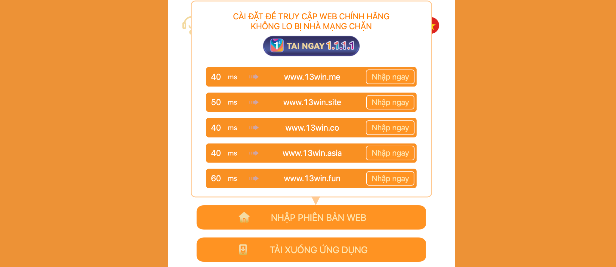Cách vào link bị chặn 13Win khi bị nhà mạng chặn 2 Cách vào link bị chặn 13Win